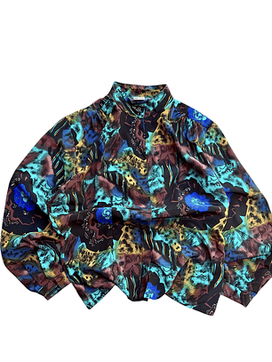 1980s blusa  ( S)