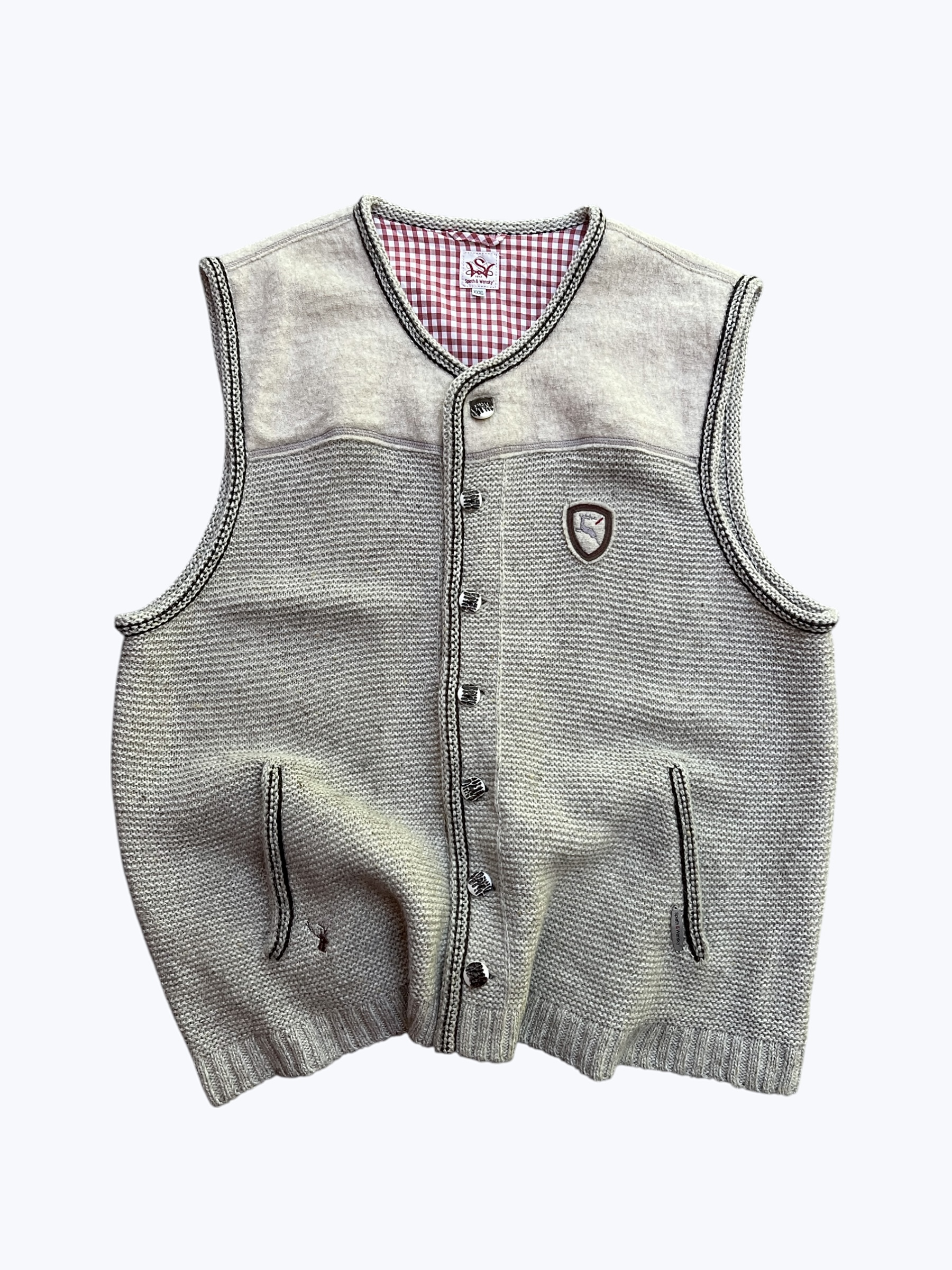 Vest vintage grueso (XL) 1