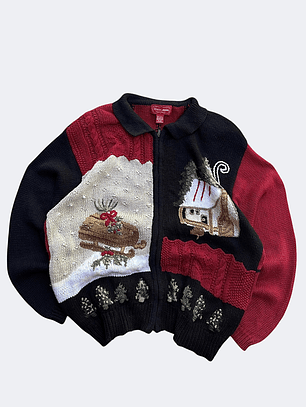 1980s navidad sweater vintage 