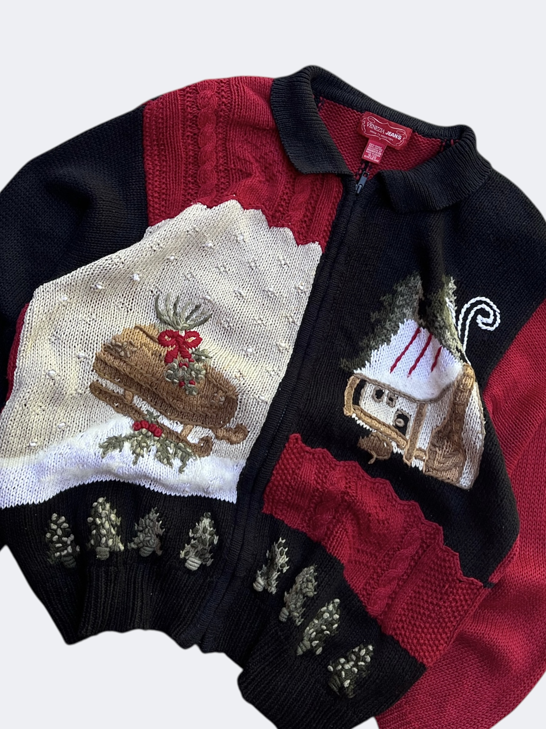 1980s navidad sweater vintage  2