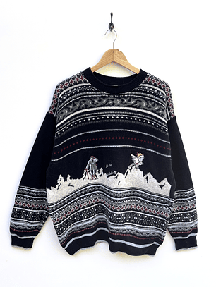 Sweater vintage lana (L)