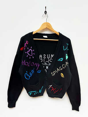 cardigan vintage  (M)