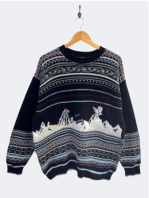 Sweater vintage lana (L)