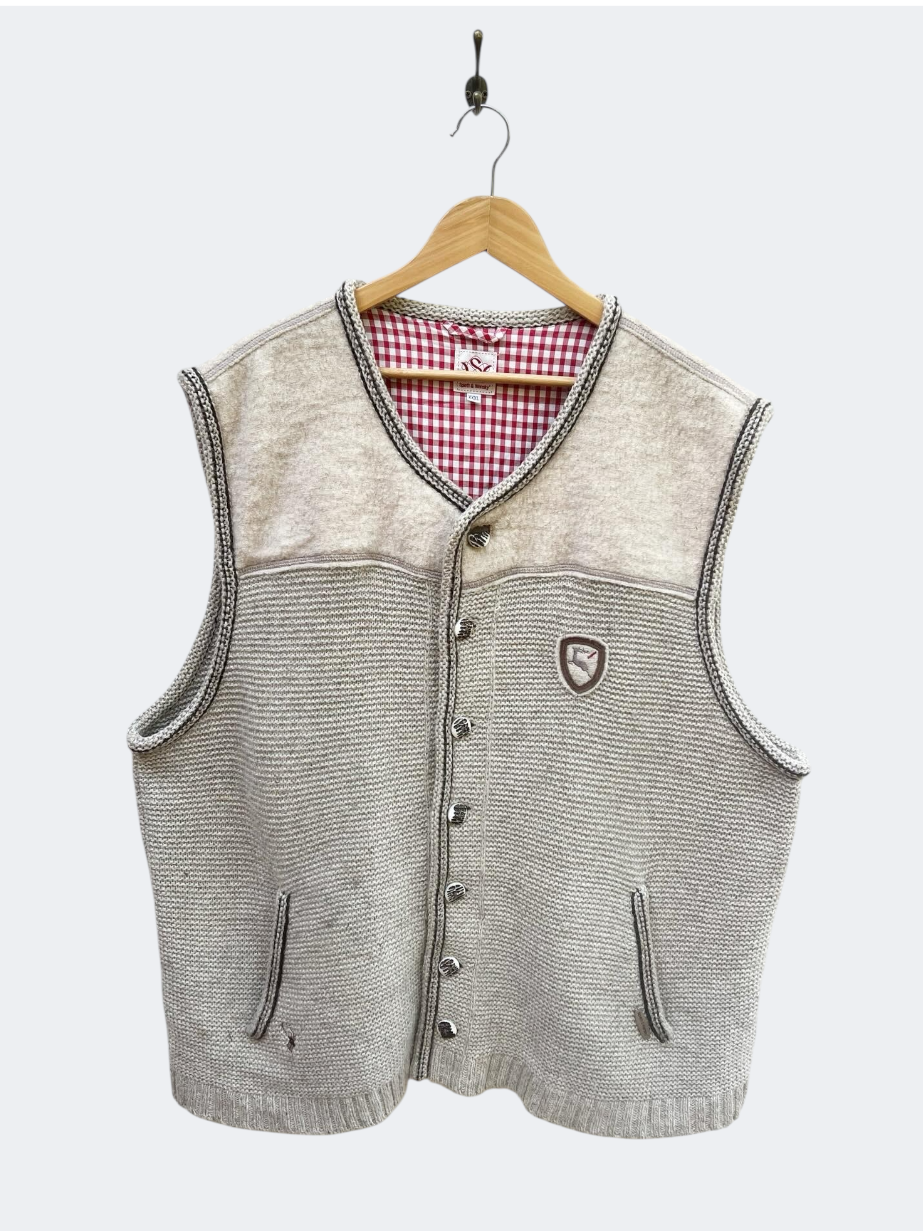Vest vintage grueso (XL) 1
