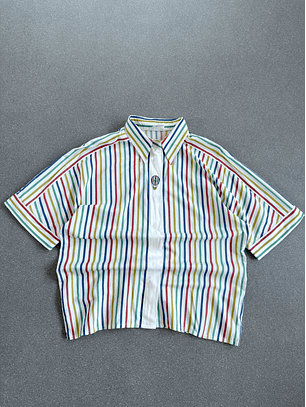 1980s blusa vintage (M)