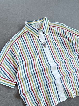 1980s blusa vintage (M)