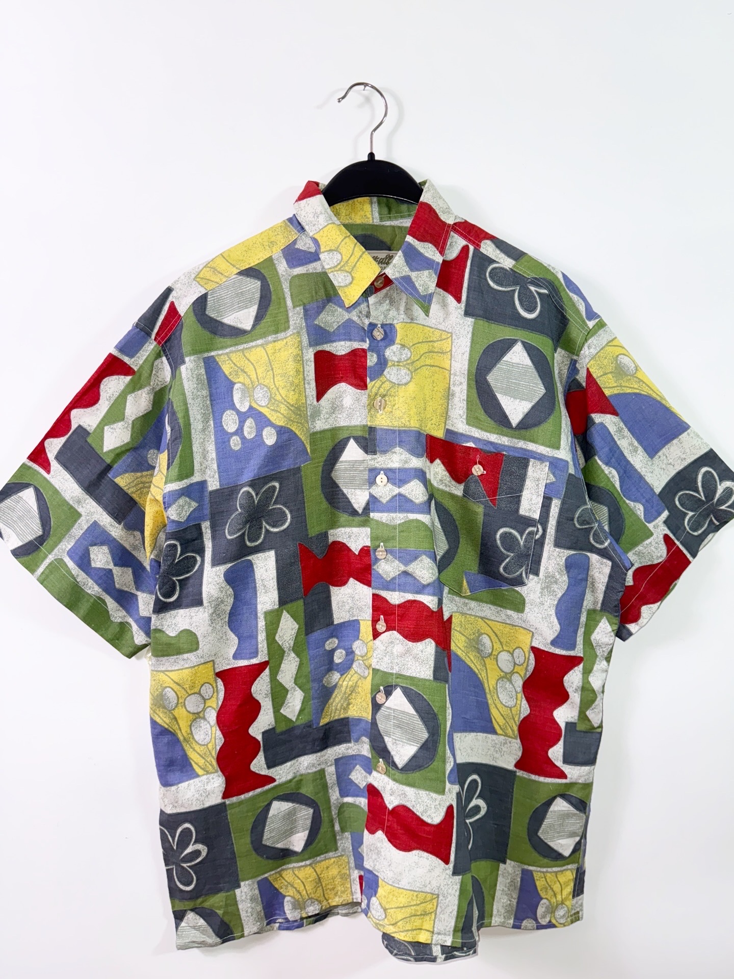1980s camisa vintage  (Xl) 5