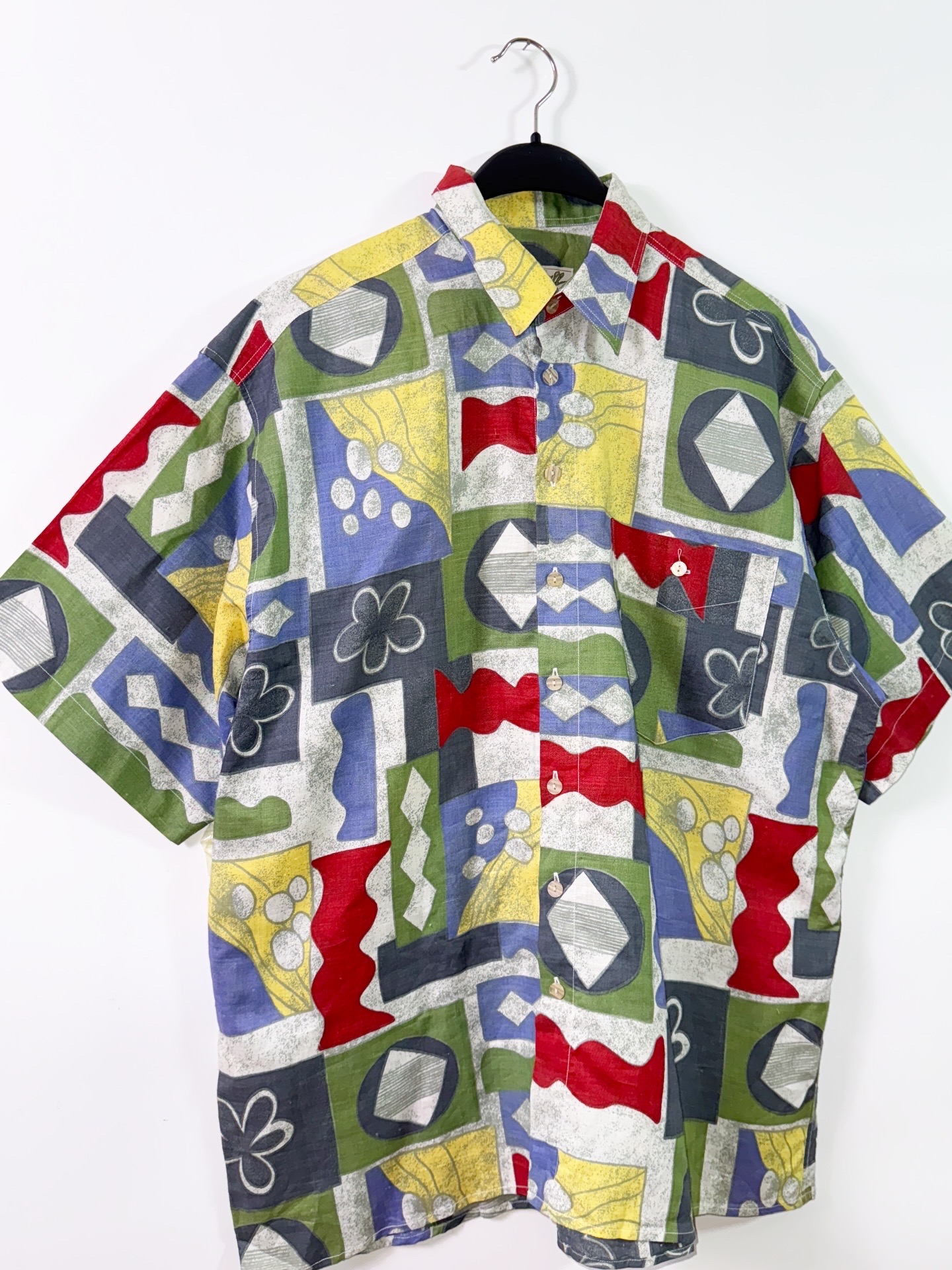 1980s camisa vintage  (Xl) 2