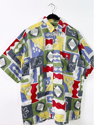 1980s camisa vintage  (Xl)