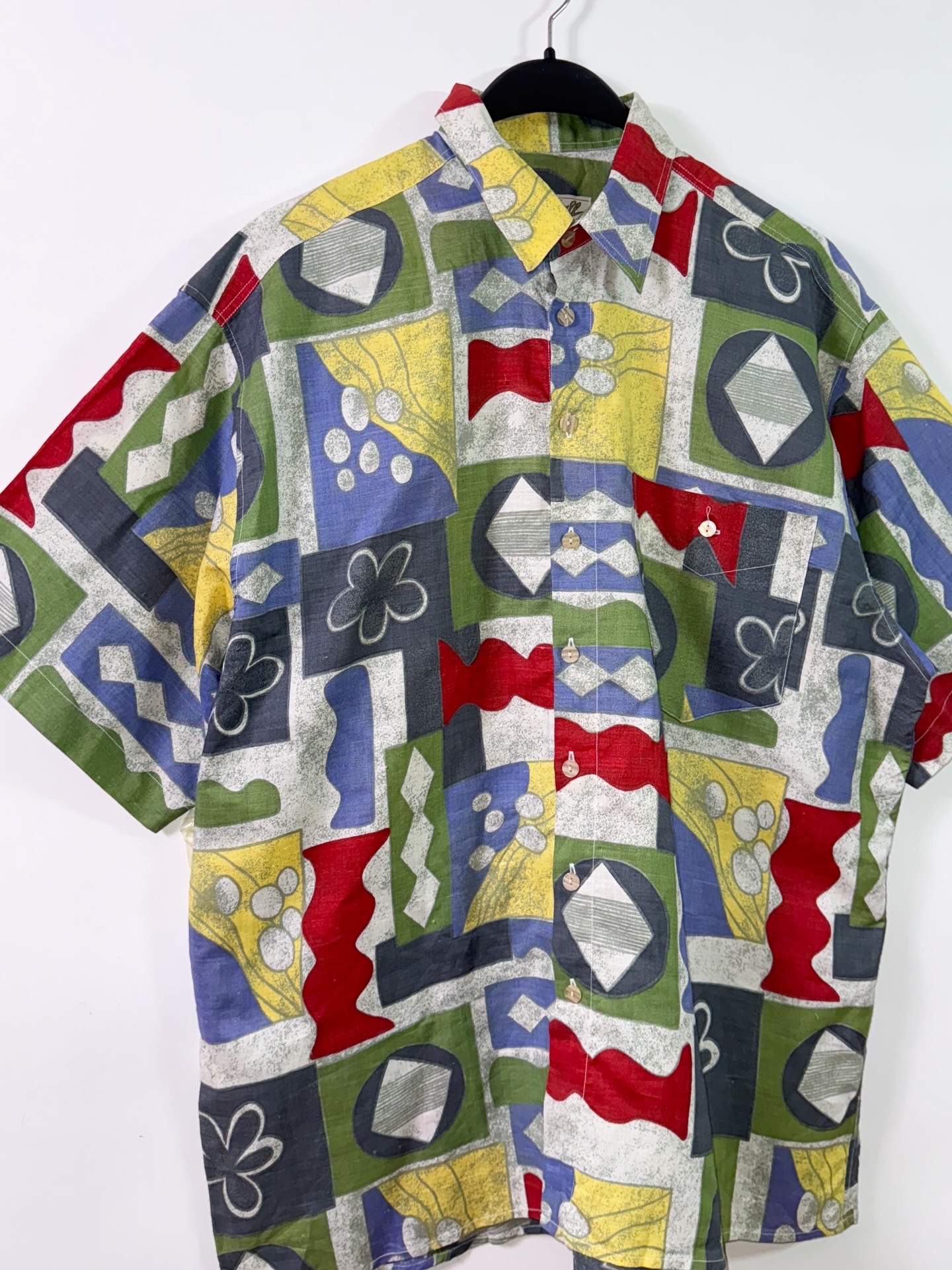 1980s camisa vintage  (Xl) 3