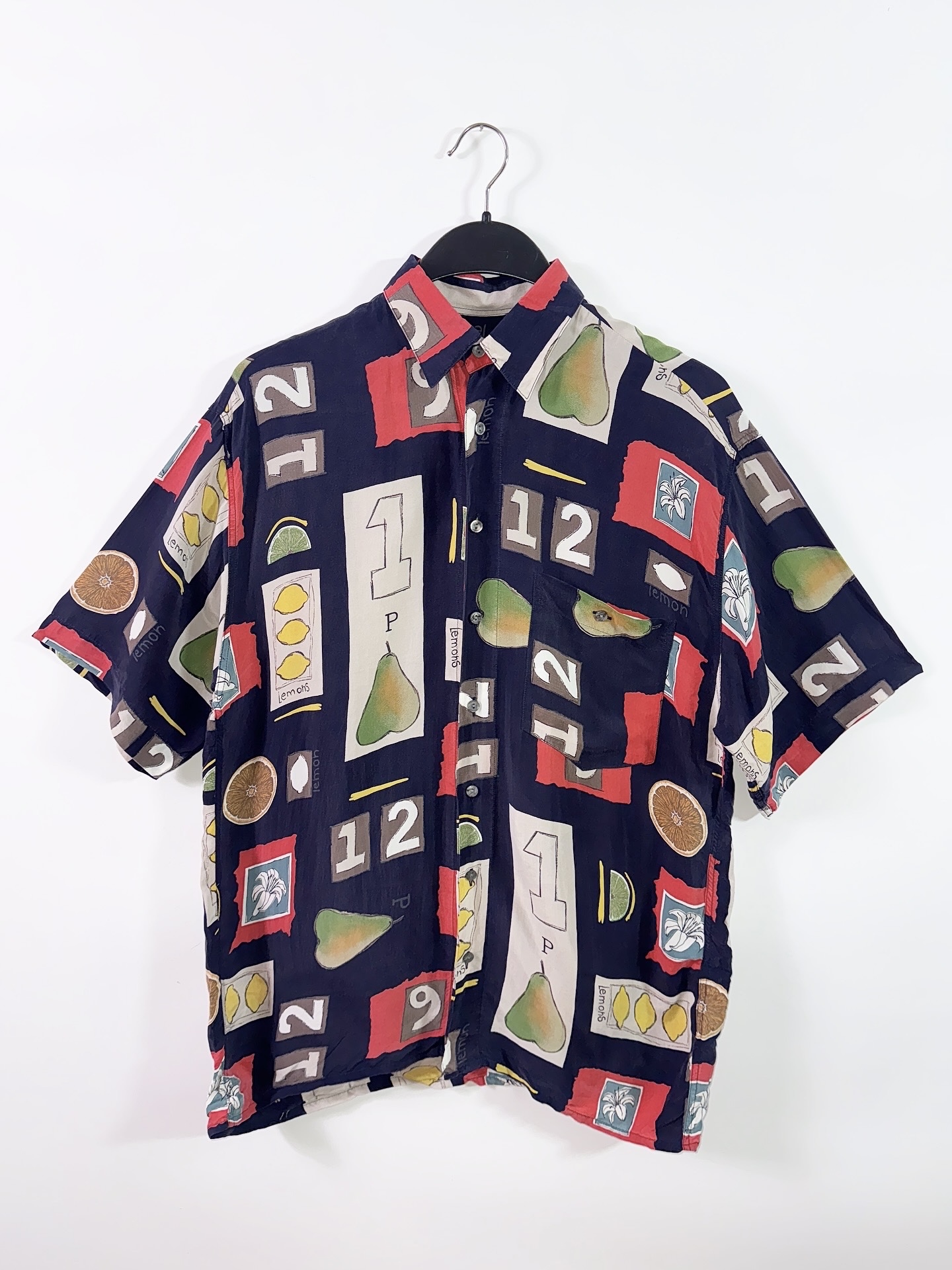 1980 camisa vintage  (L) 1