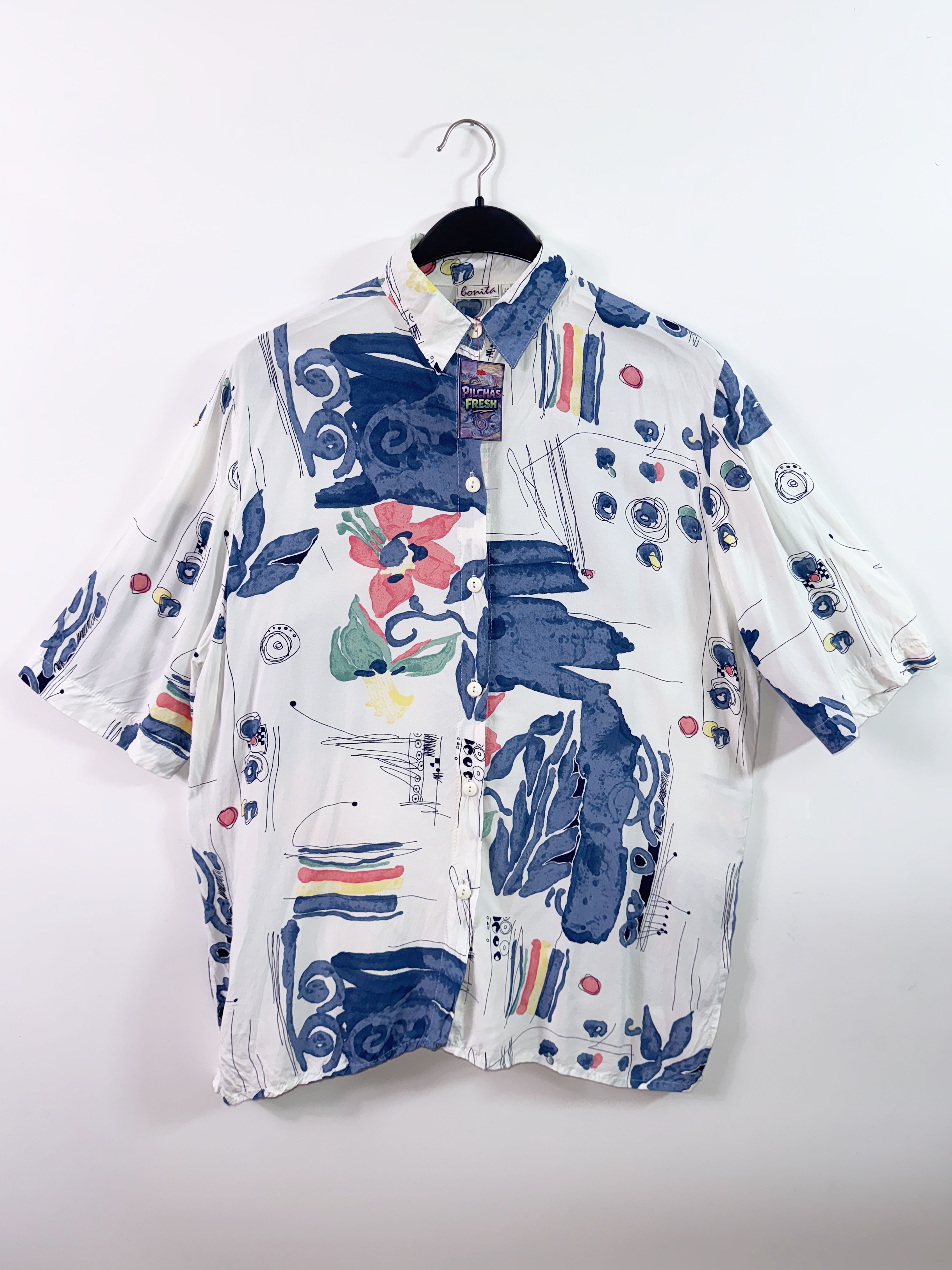 1980s blusa vintage  (L) 1