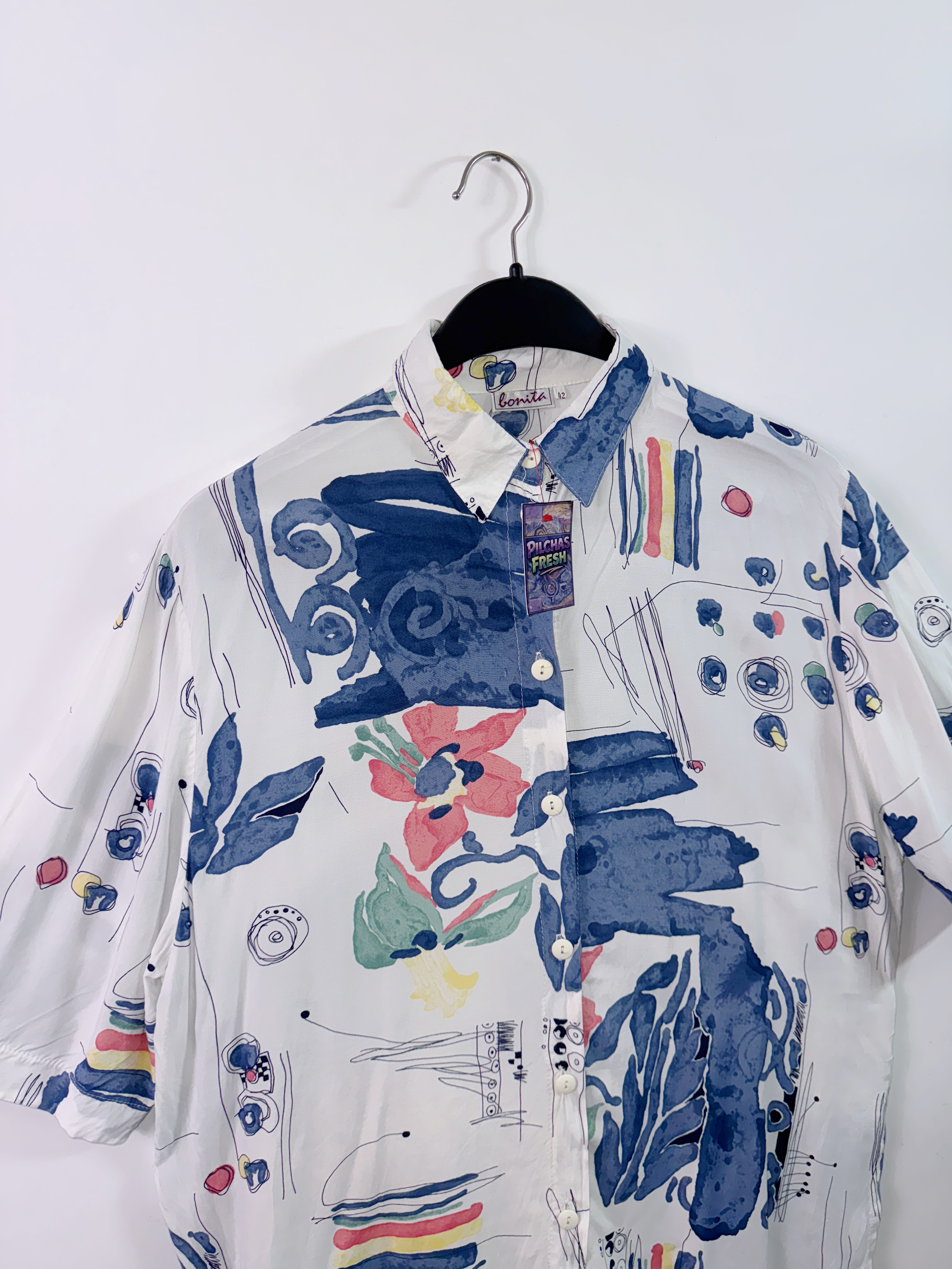 1980s blusa vintage  (L) 3