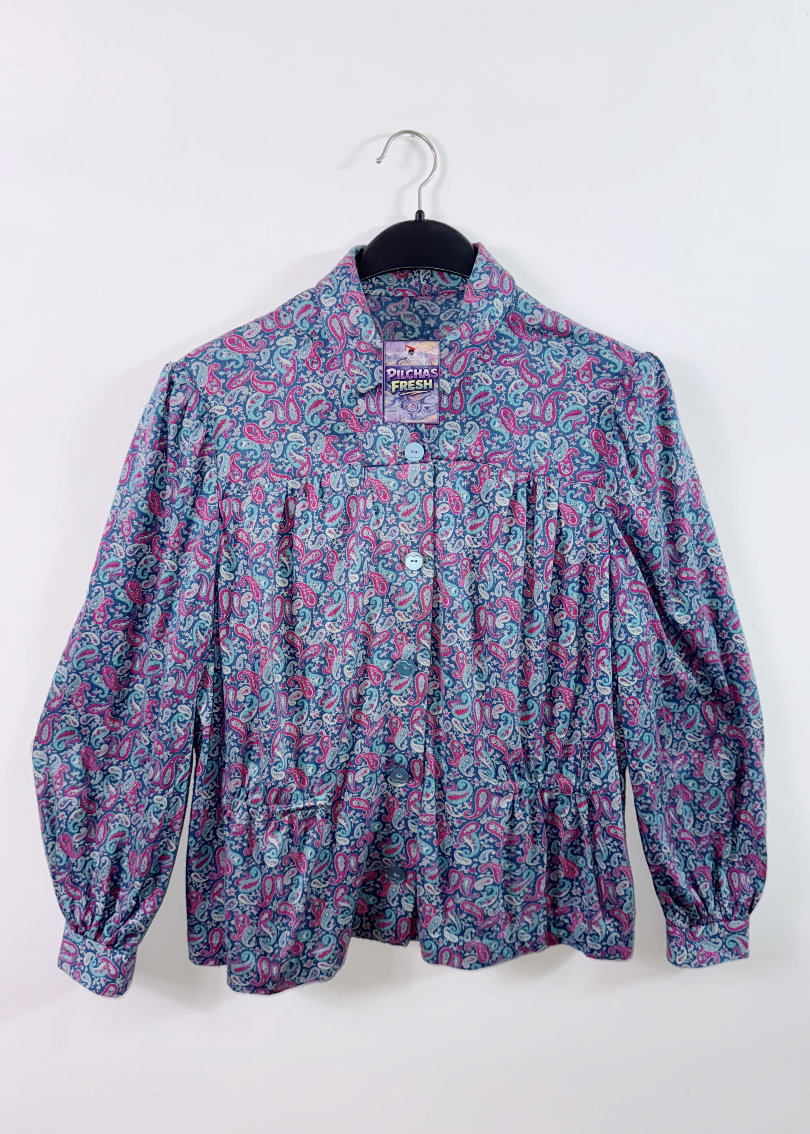 1970s blusa vintage  (M) 1