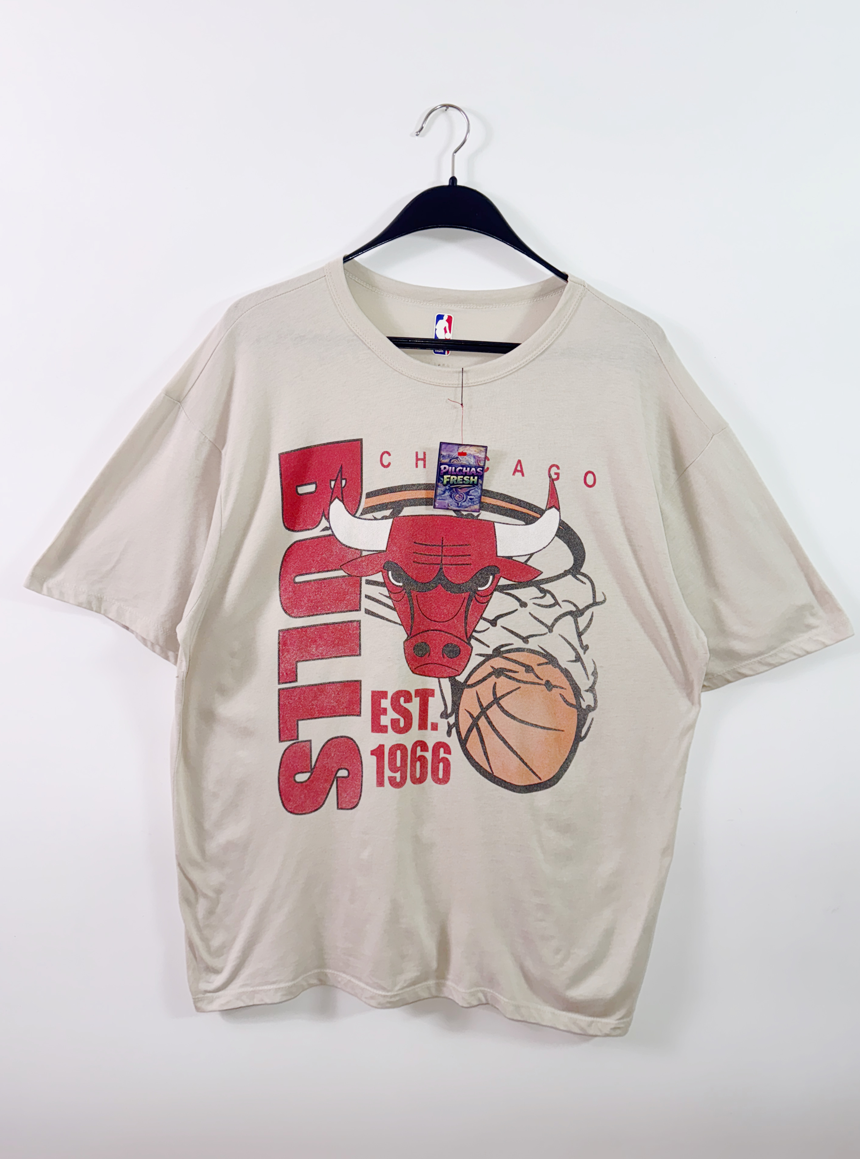 Polera vintage  bulls (L) 1