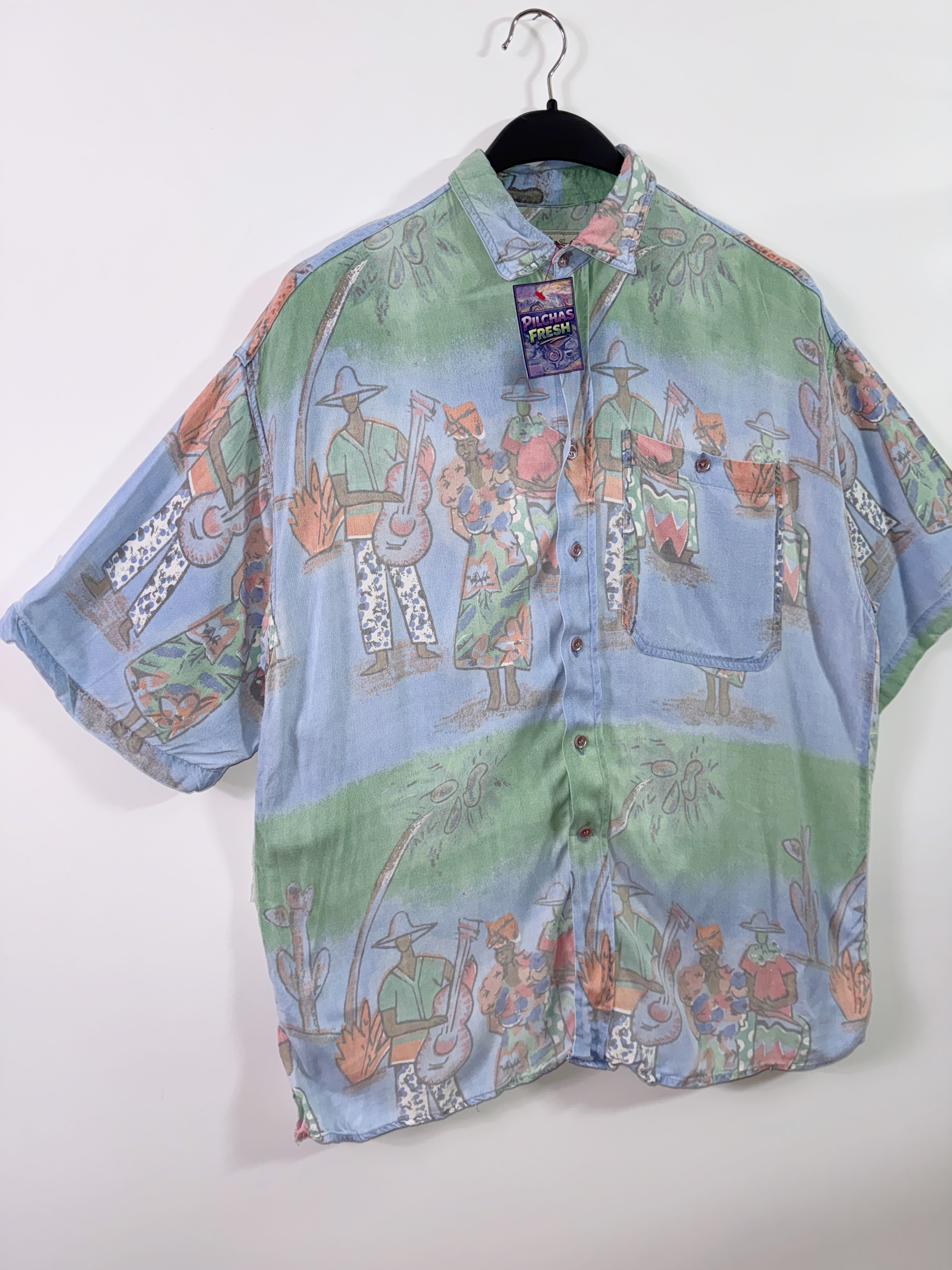 1960s camisa vintage  (L) 2