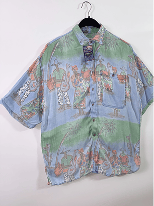 1960s camisa vintage  (L)