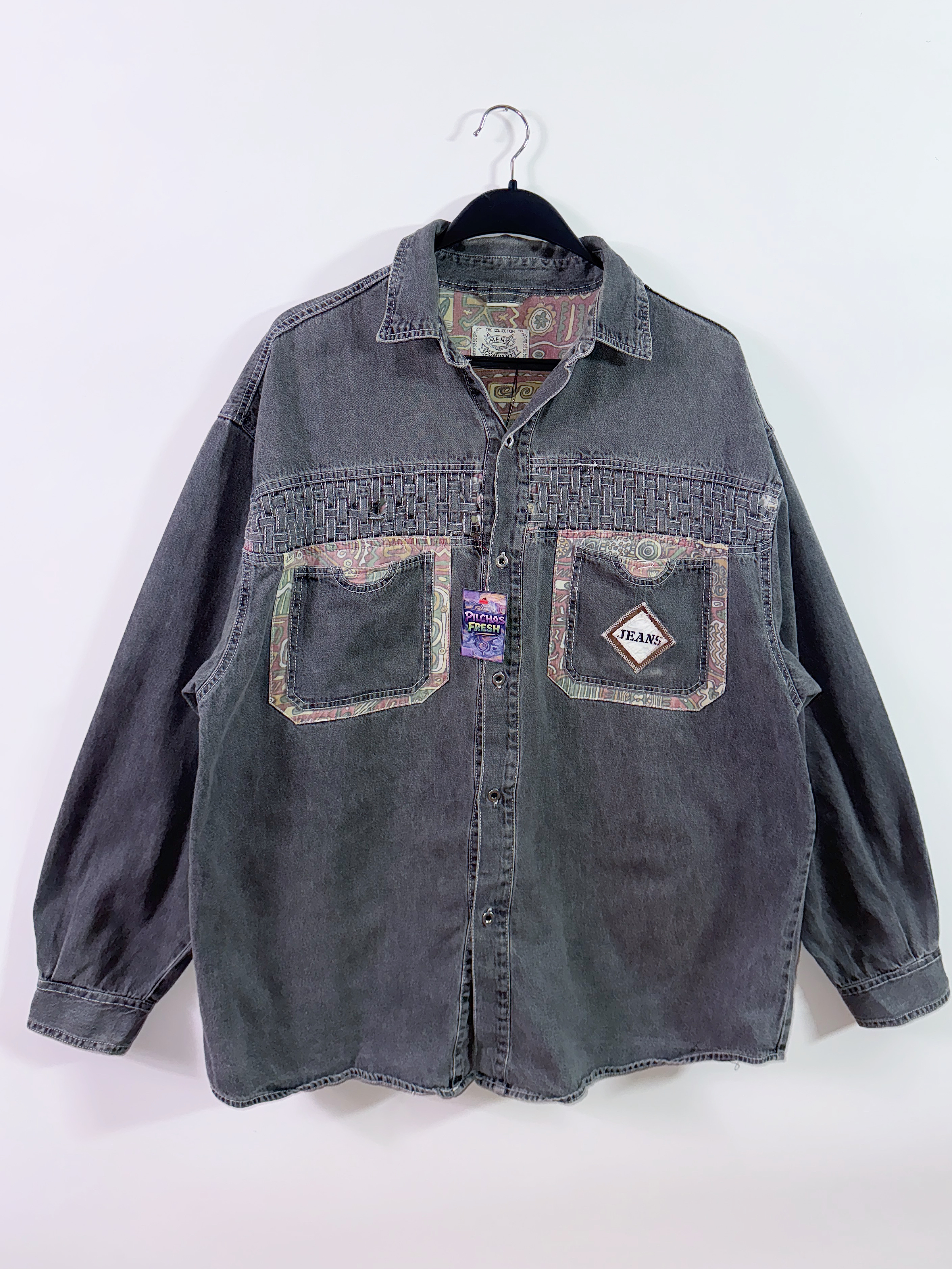 Sobre camisa-chaqueta vintage   (L-XL) 3