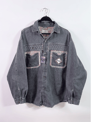 Sobre camisa-chaqueta vintage   (L-XL)