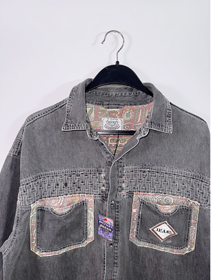 Sobre camisa-chaqueta vintage   (L-XL)