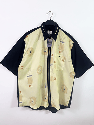Camisa vintage abstracta  (XL)