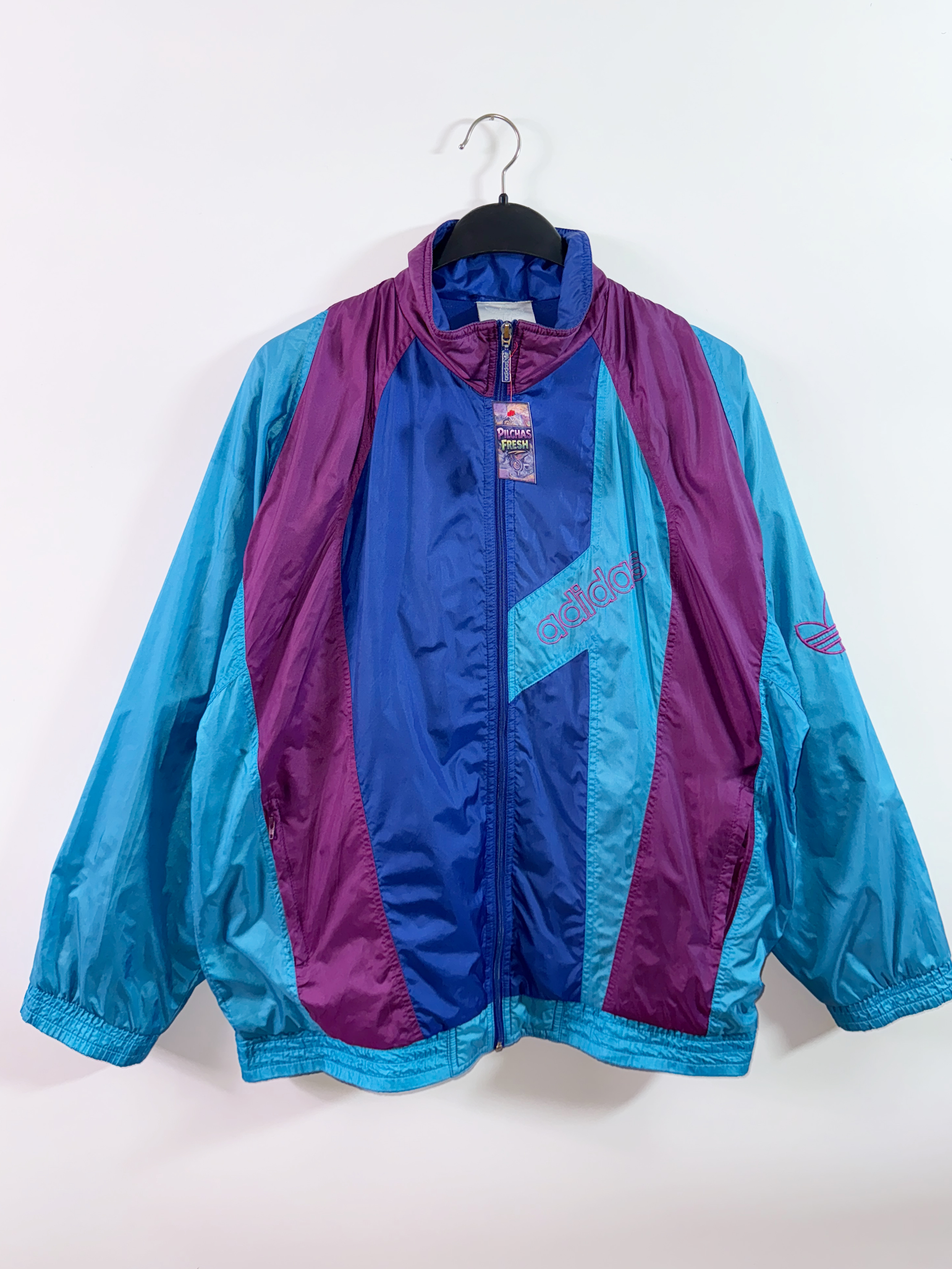 1980s Adidas track Jacket vintage  (XL) 3