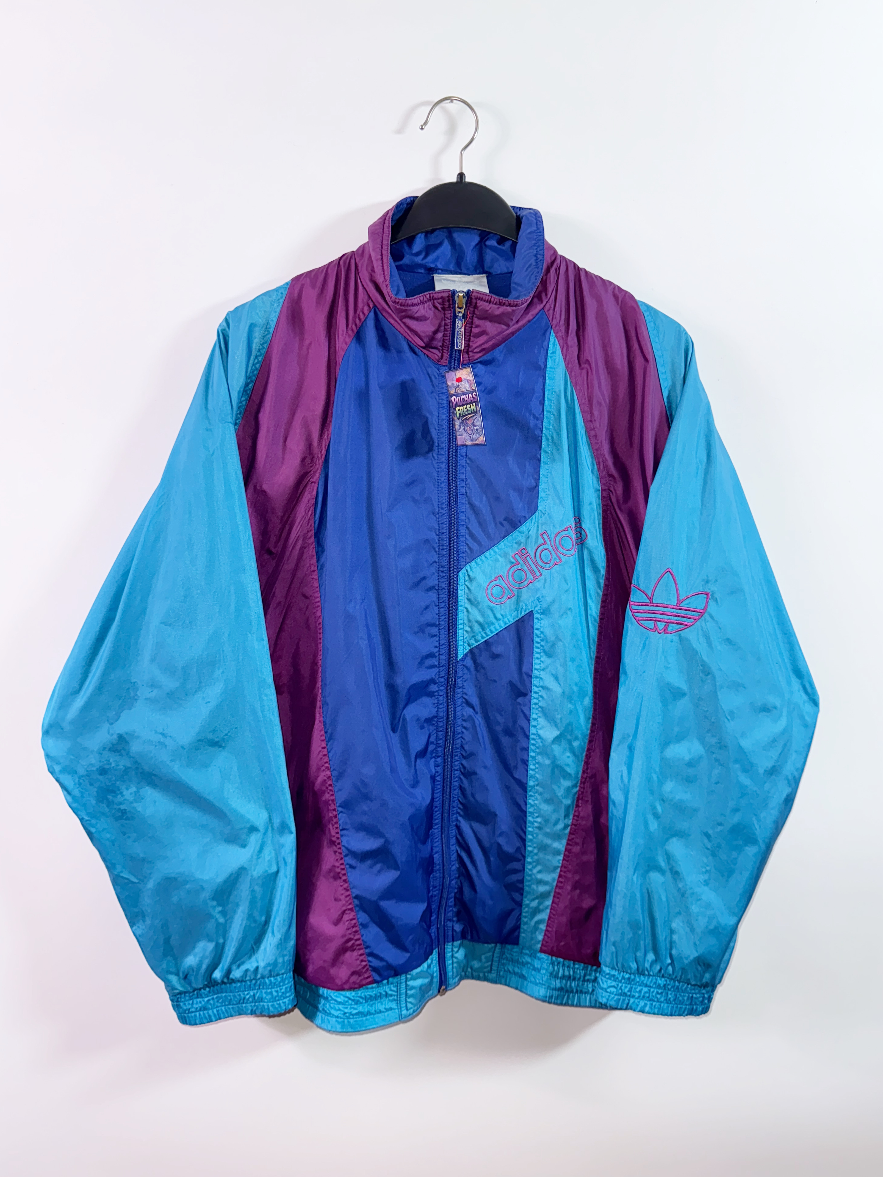 1980s Adidas track Jacket vintage  (XL) 1