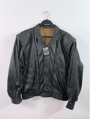 Chaqueta de cuero vintage (L)