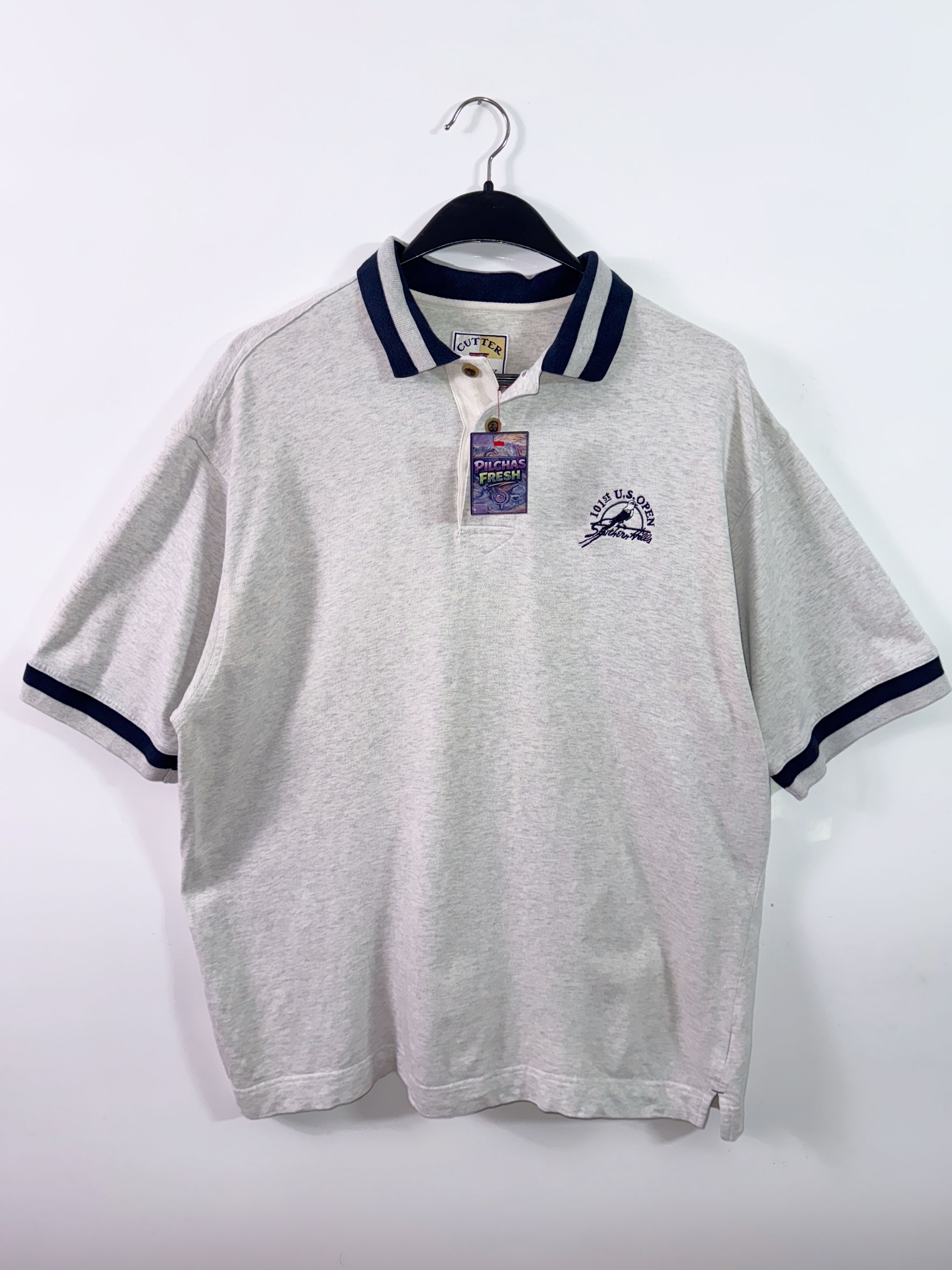 Polera vintage pique  L) 1