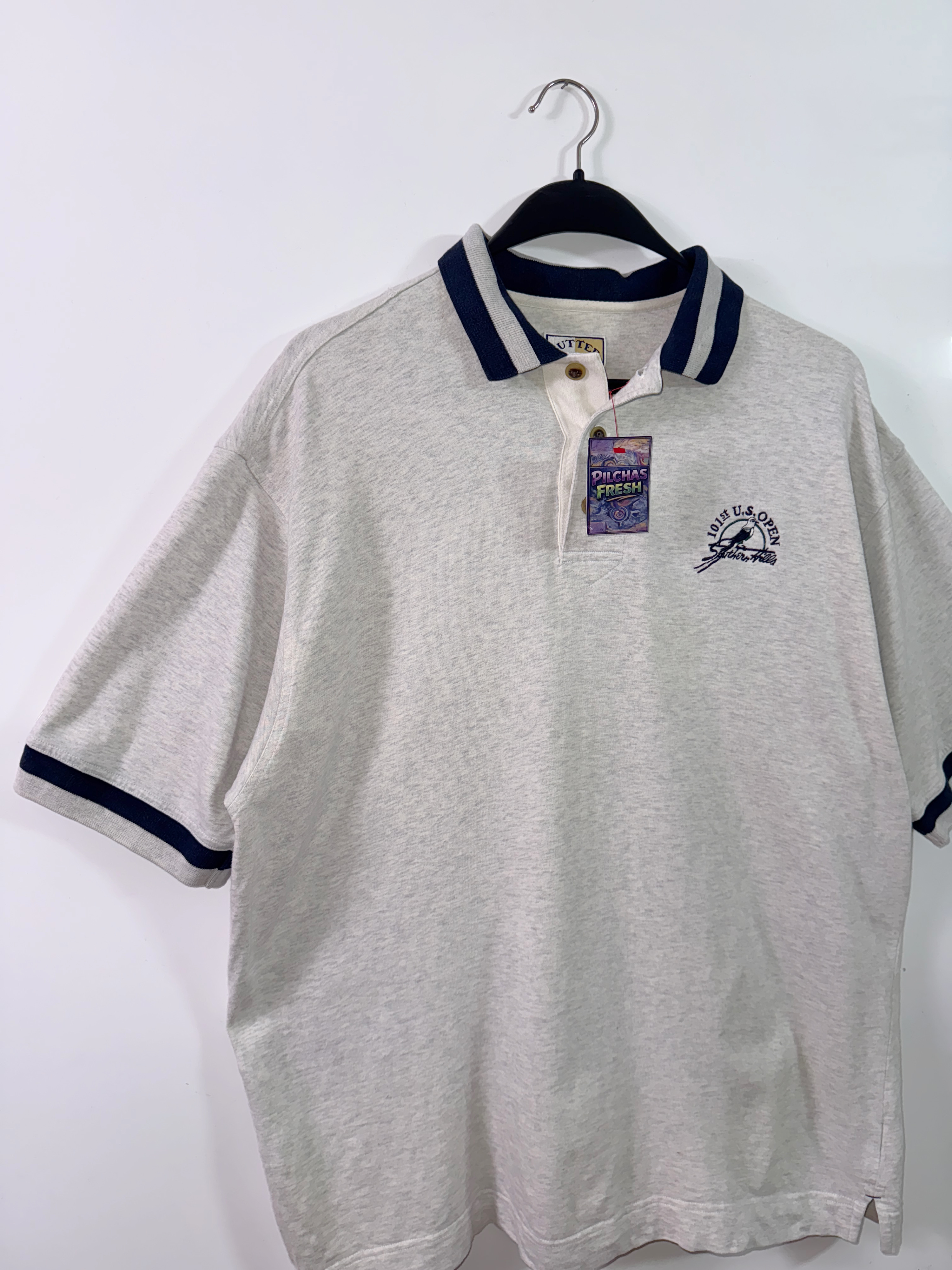 Polera vintage pique  L) 2