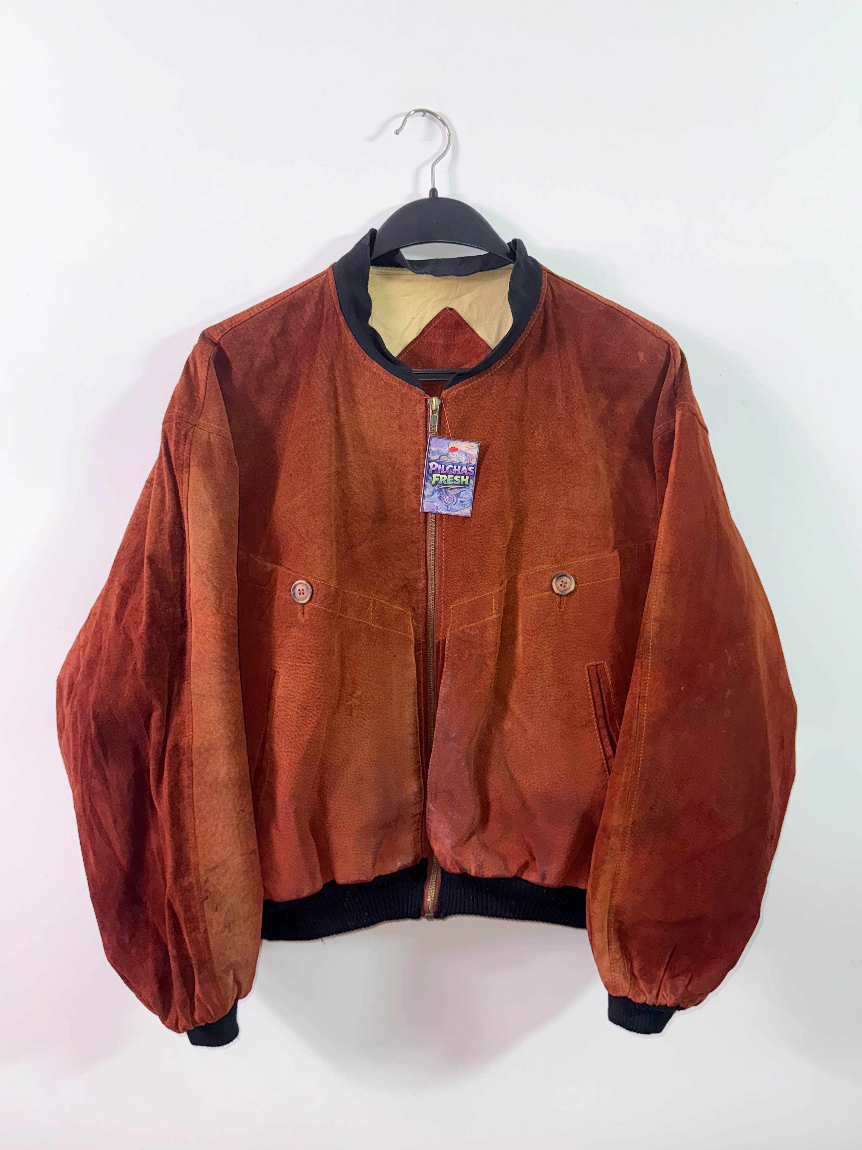 jacket gamuza vintage boxy (L) 1