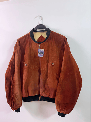 jacket gamuza vintage boxy (L)