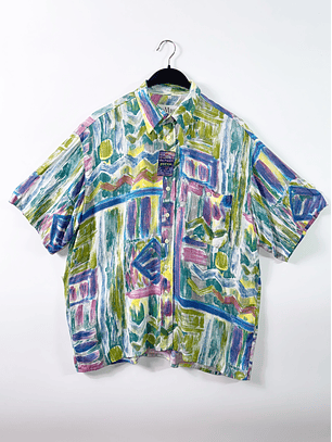 Camisa vintage ochentera ( L-.XL)