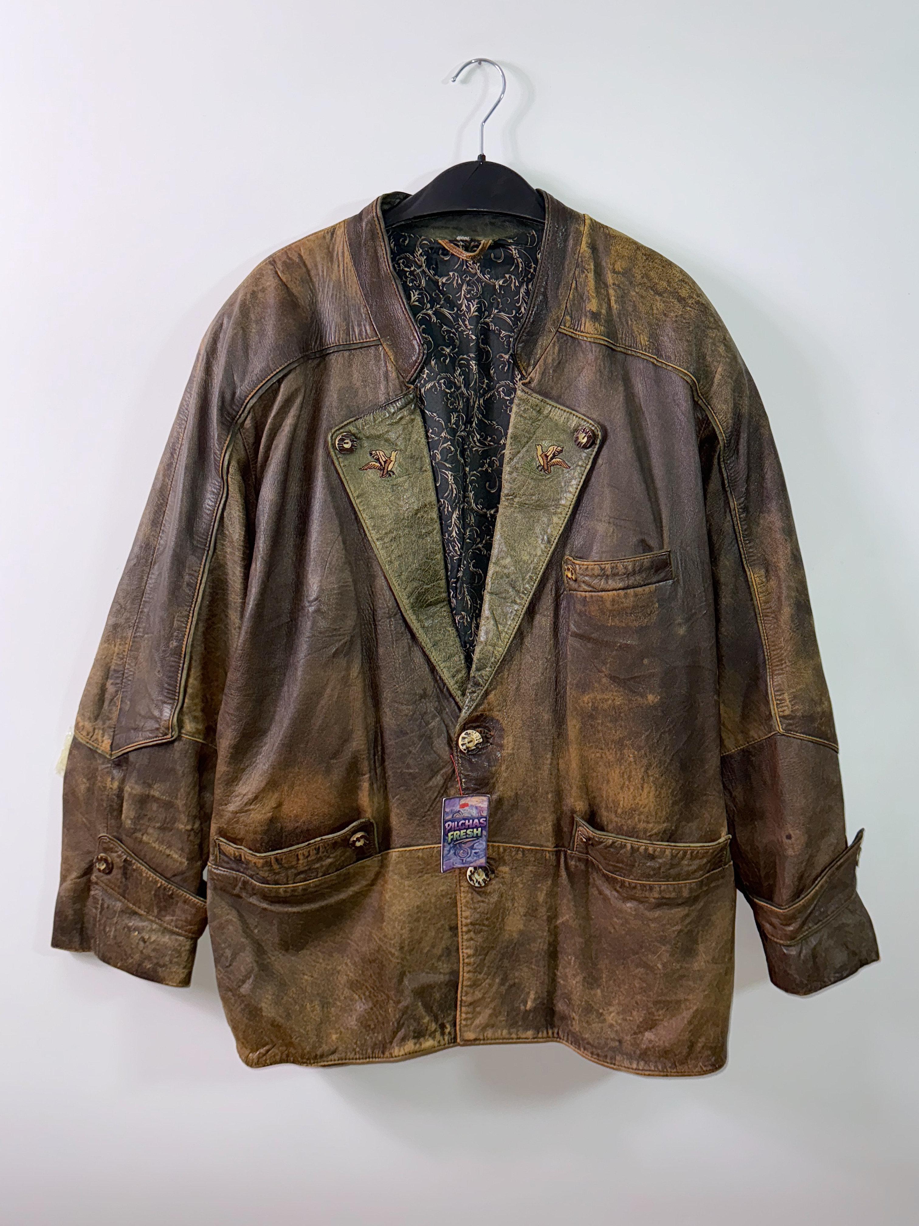 Cuero genuino vintage (L) 1