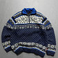 Sweater vintage GRUESO  lana forro interior  (L) - Miniatura 1