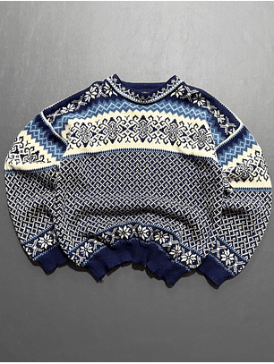 Sweater 100% Lana gruesa (L)