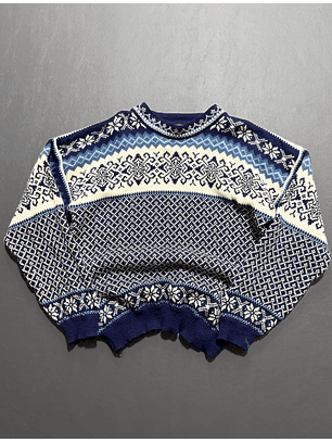 Sweater 100% Lana gruesa (L)