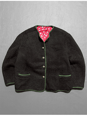 Chaqueta vintage de lana gruesa (M)