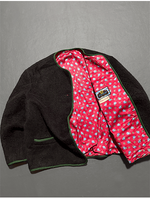 Chaqueta vintage de lana gruesa (M)