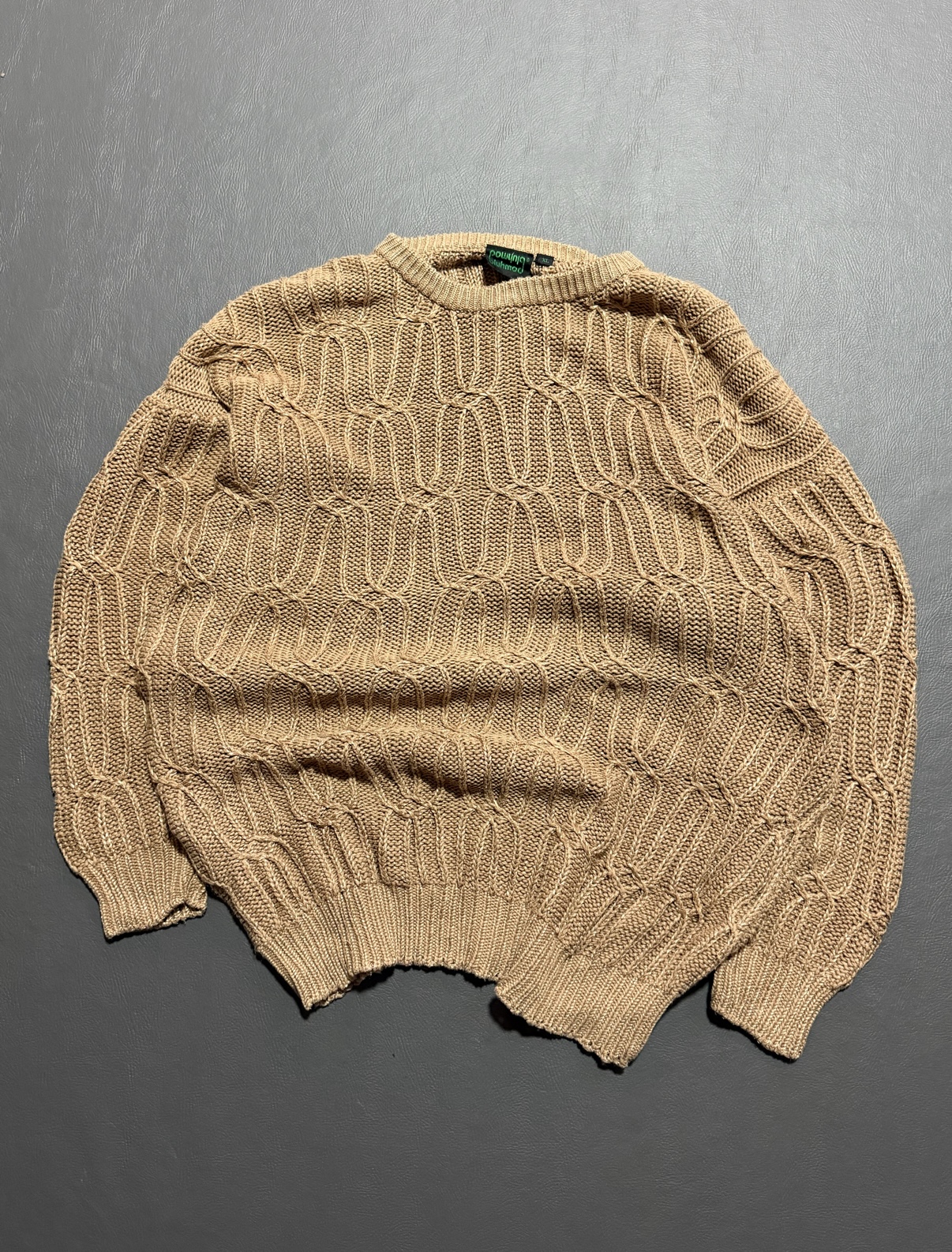 Sweater vintage trenzado (L-XL) 3