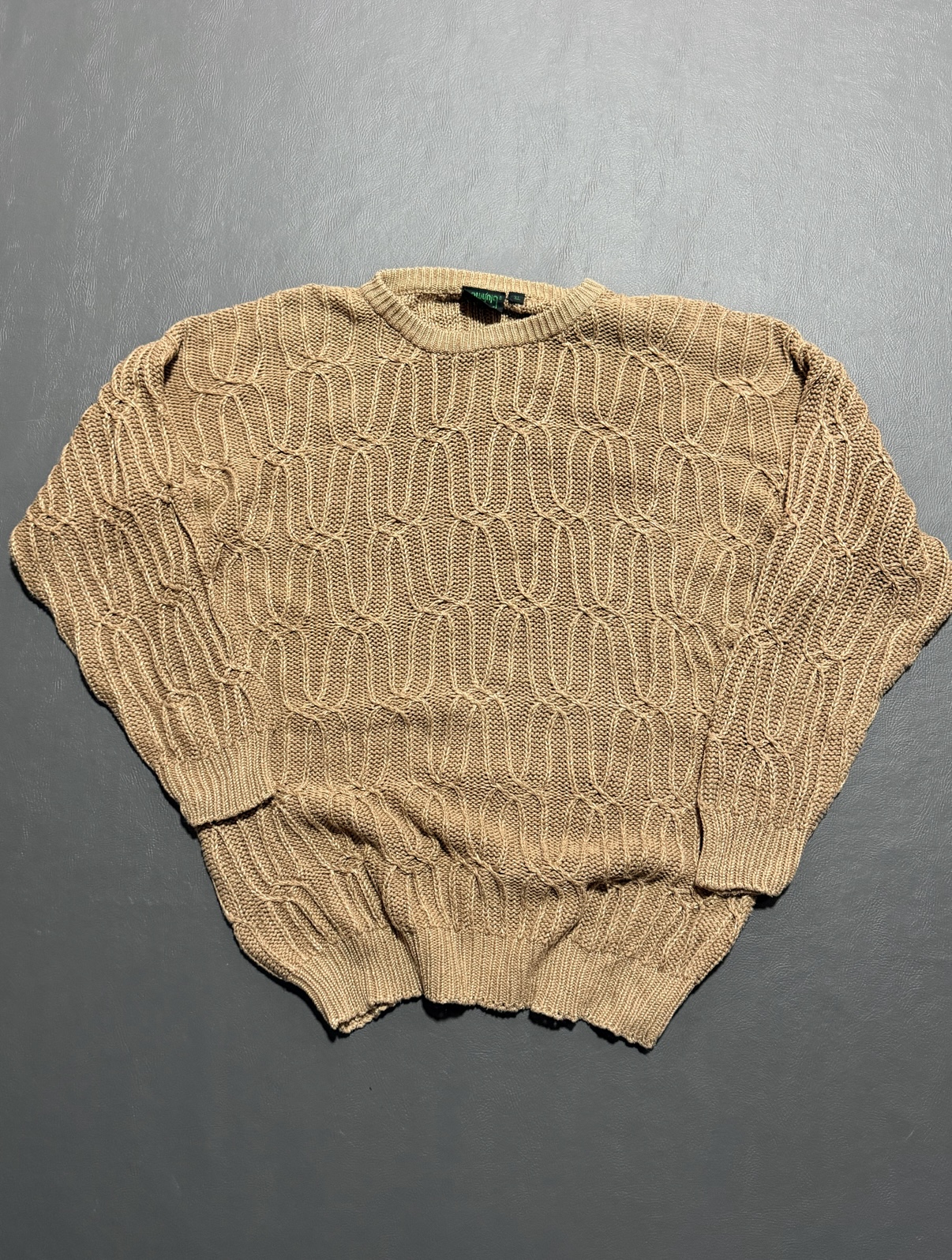 Sweater vintage trenzado (L-XL) 1