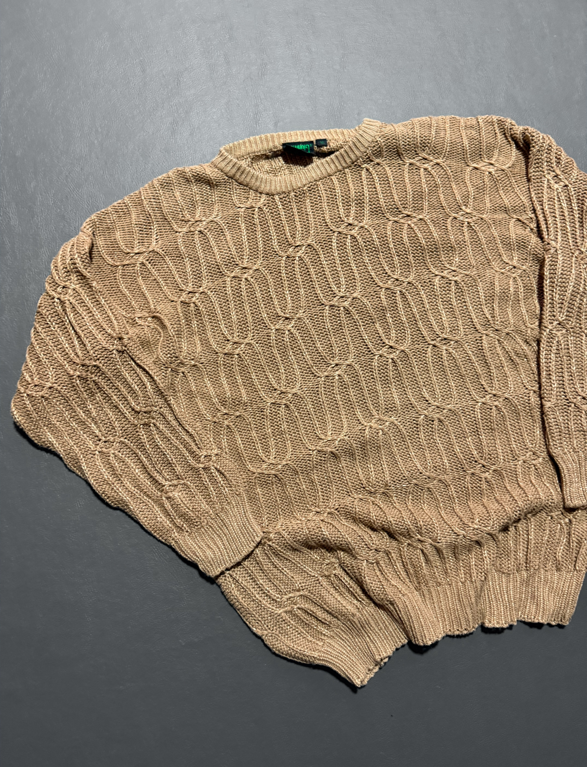 Sweater vintage trenzado (L-XL) 2