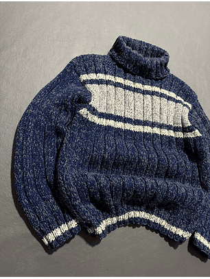 Sweater vintage grueso  (M)