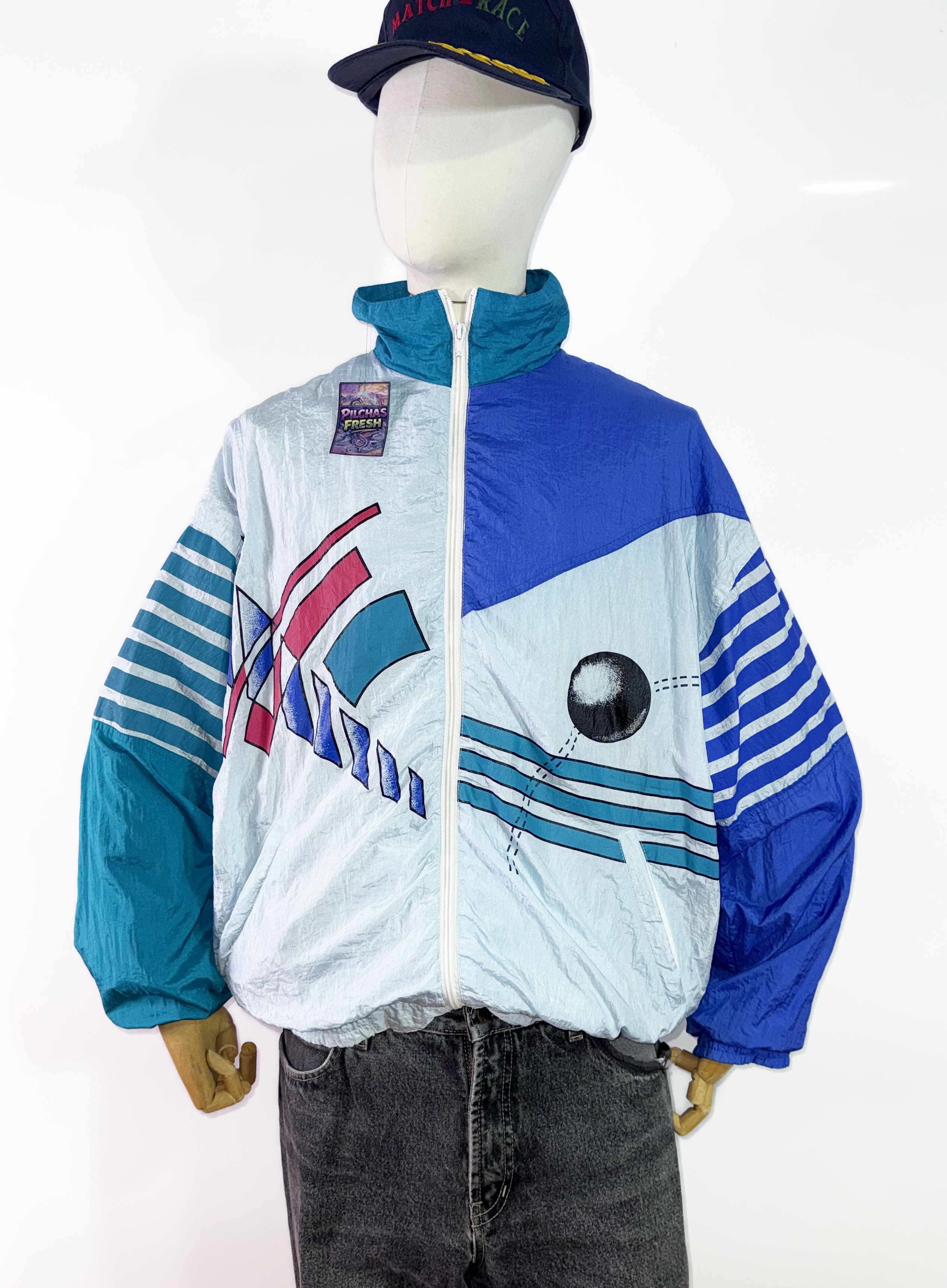 Track jacket vintage (L) 1
