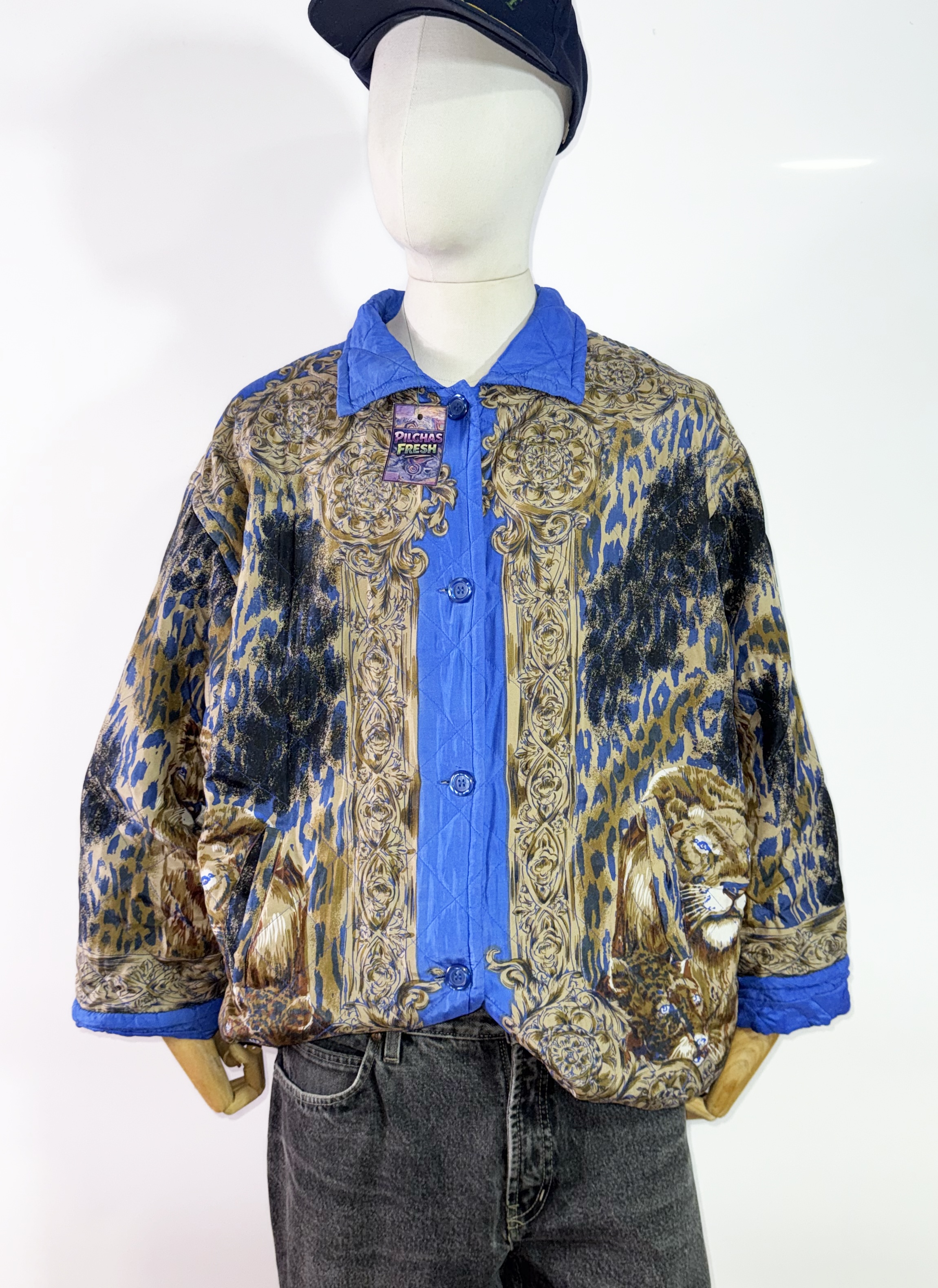 Jacket vintage acolchada (XL) 1