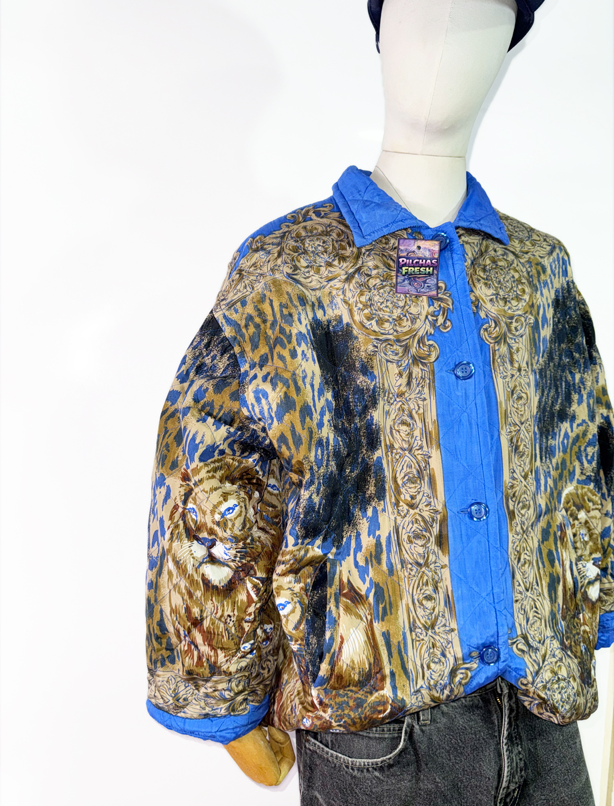 Jacket vintage acolchada (XL) 2