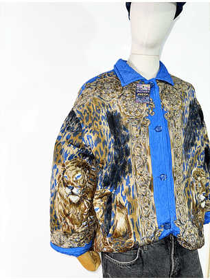 Jacket vintage acolchada (XL)