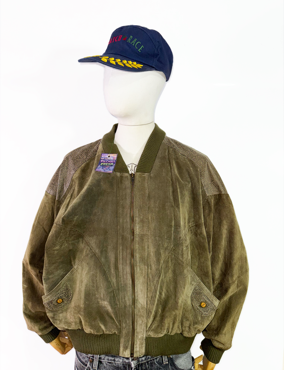 Jacket 100% cuero (L) 2