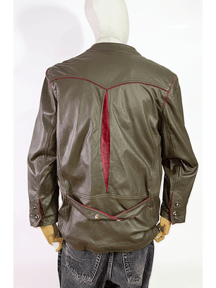 Jacket ecocuero vintage (L)
