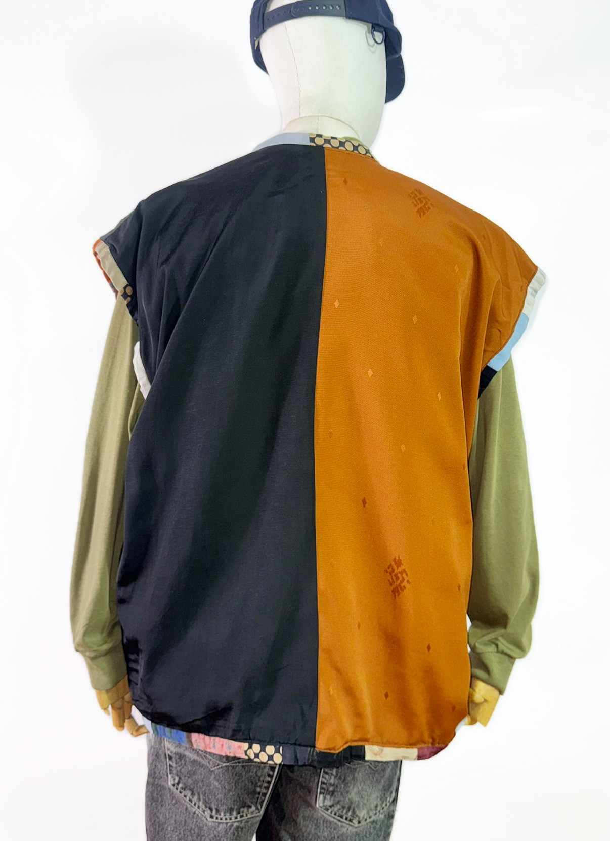 Vest vintage reversible (XL) 5